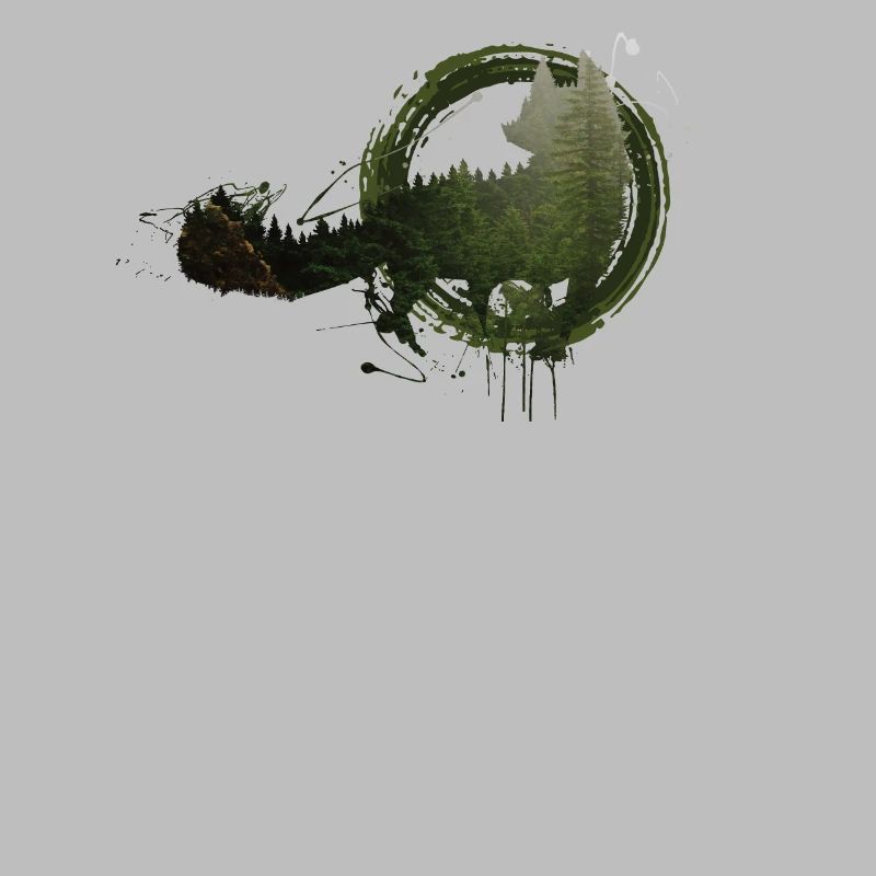 Fuchs environment and nature abstract forest