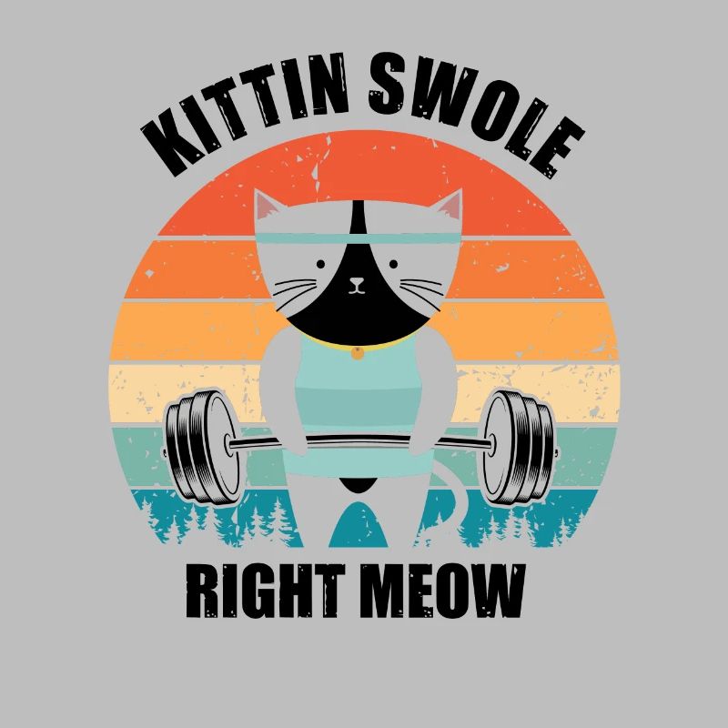 Hilarious Kitten Swole Exercice Exercice Chaton