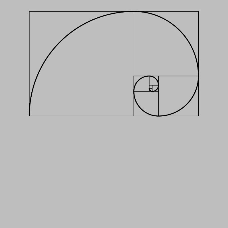 Spirale de Fibonacci Séquence de Fibonacci Nombre d’or