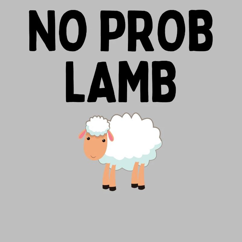 Funny Ignoring Problems Lamb Graphic Sarcastic