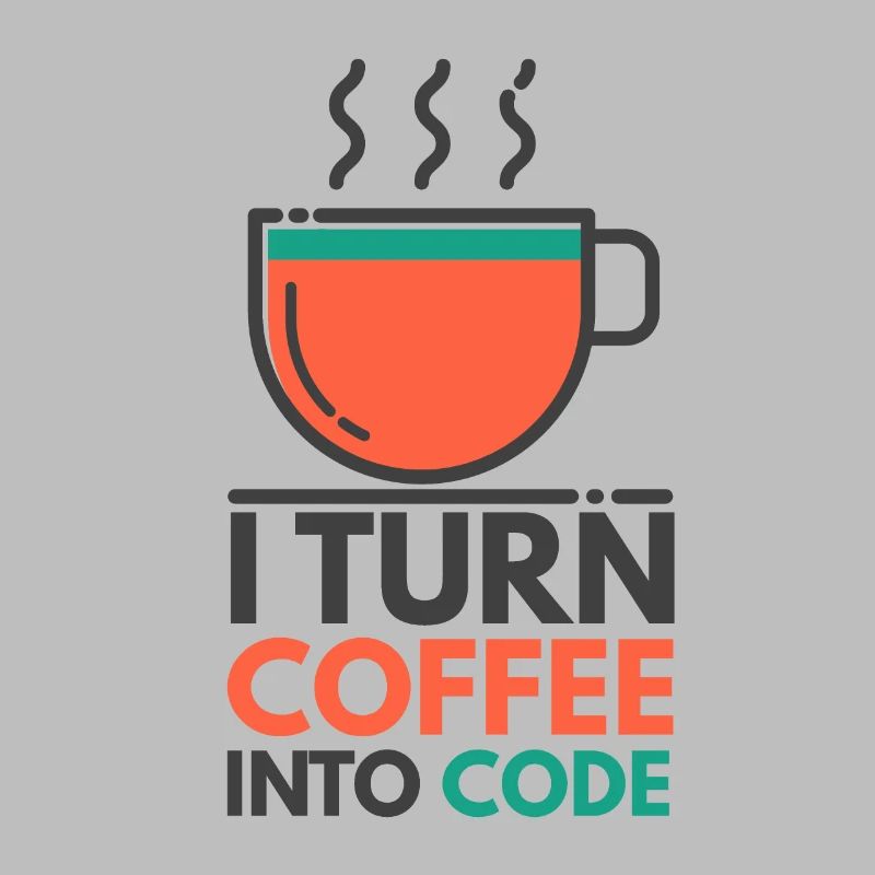 Ich verwandle Kaffee in Code