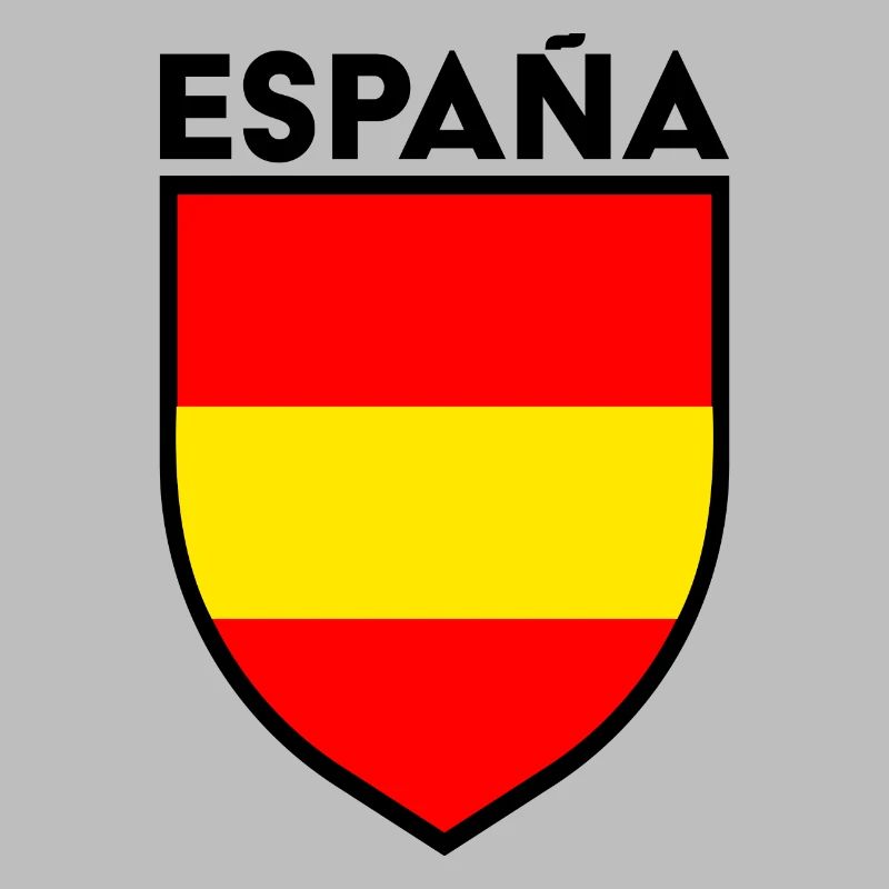 Bouclier du drapeau de l’Espagne