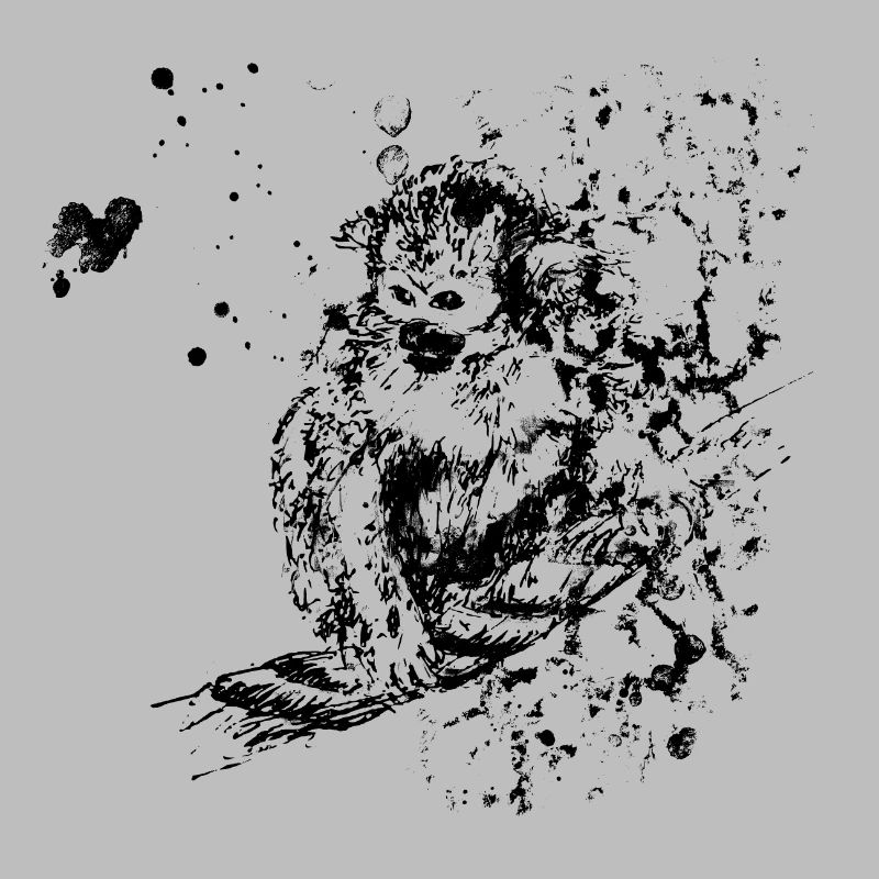 monkey on rope