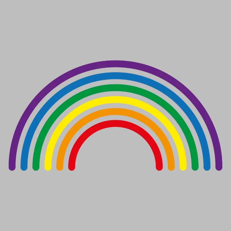 Rainbow Multi-Colour Lines