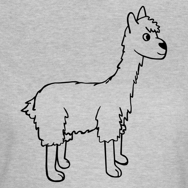 Lama schwarz