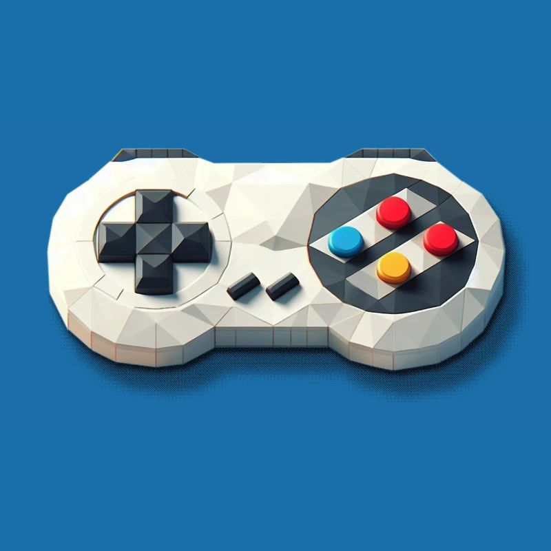 Retro Controller 16 Bit Gaming Nostalgie