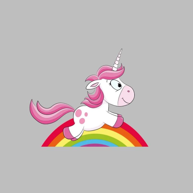 EINHORN MIT REGENBOGEN
