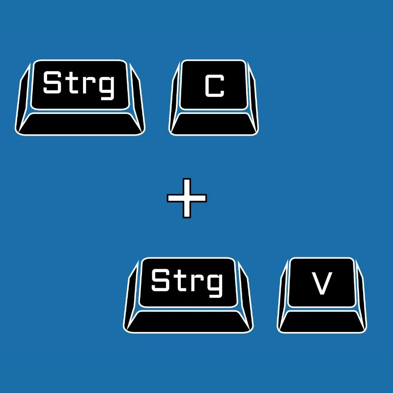 Ctrl c Ctrl v Keyboard Computer Copy Gift
