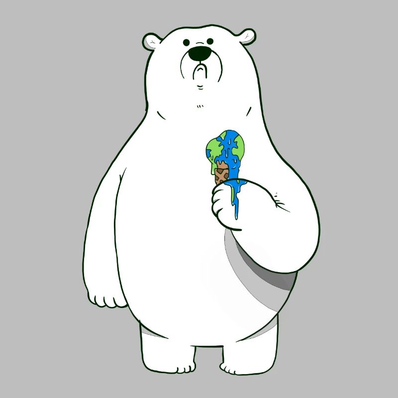 eisbär mit eis artsarah