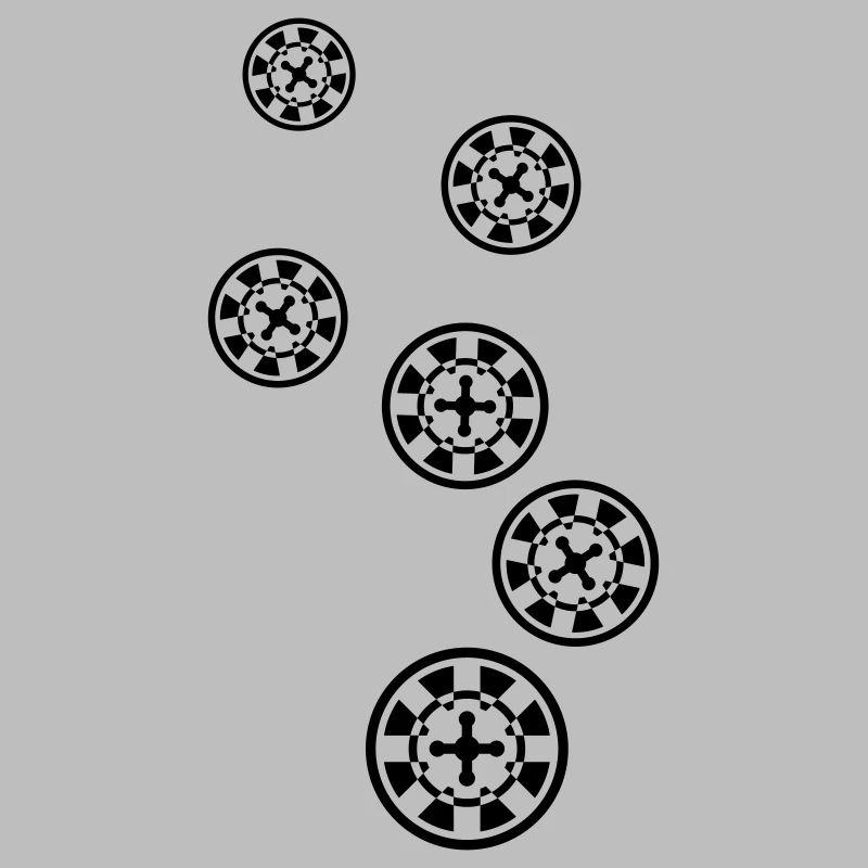 Symbole d’icône de roulette
