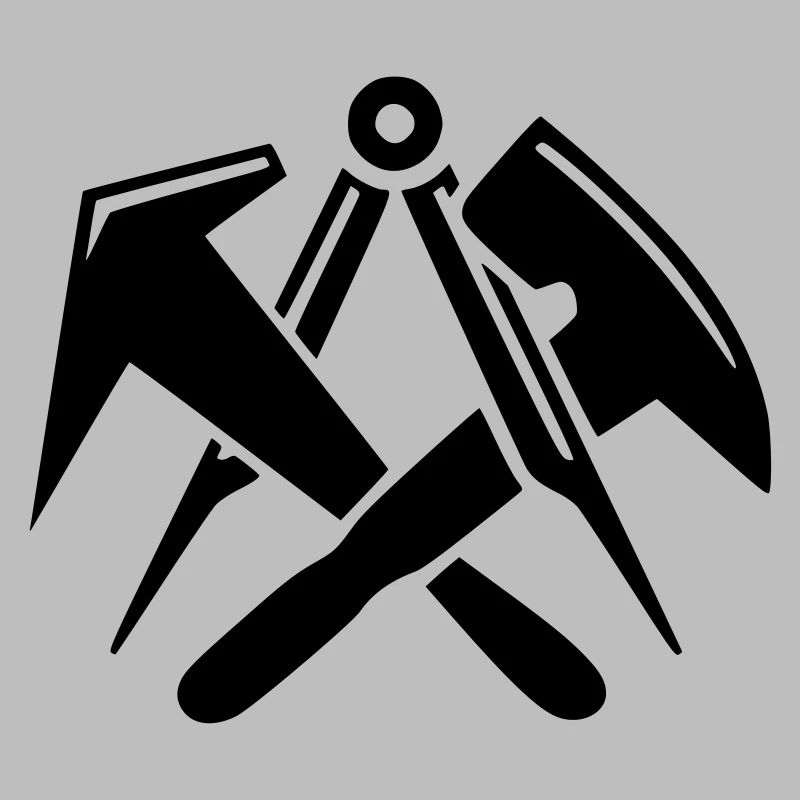 Couvreurs - Logo de signe de guilde
