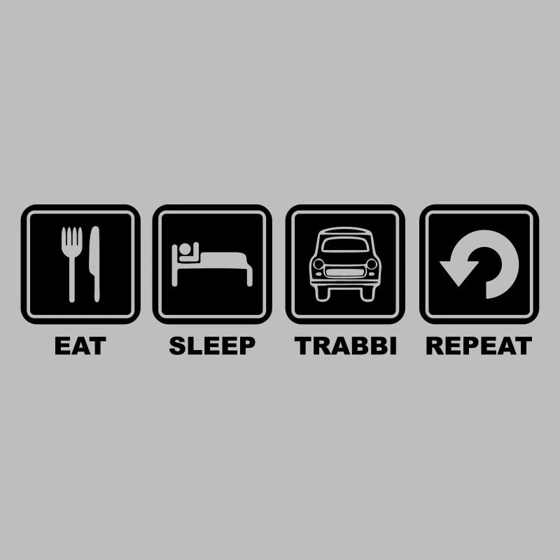 Manger dormir répétition de Trabbi -  - DDR