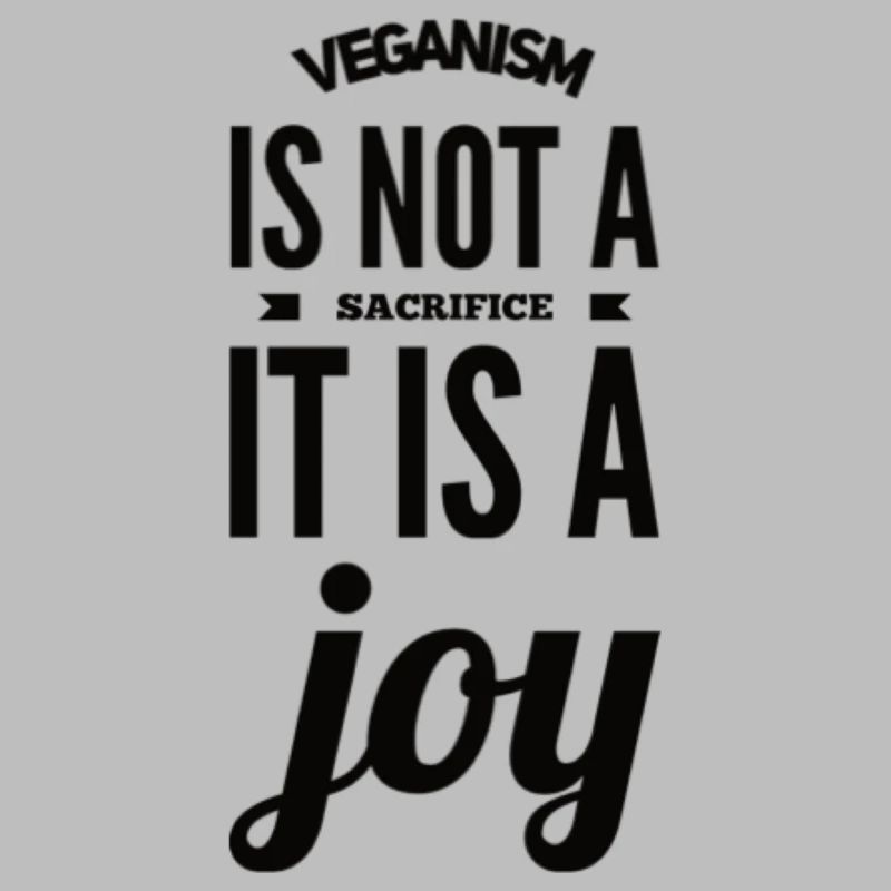 Il veganismo non è un sacrificio, è una gioia
