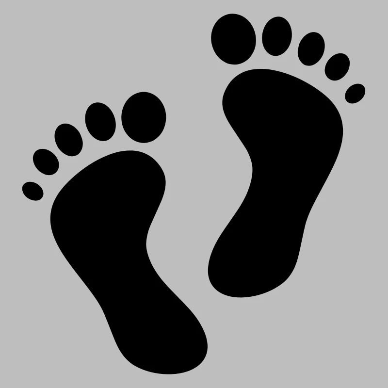 Bébé pieds empreinte de bébé enceinte grossesse