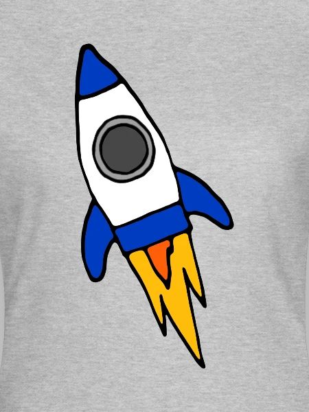 Blaue Rakete Comic