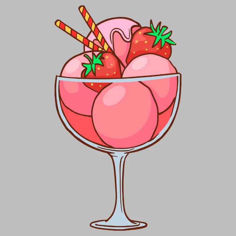 Eis Speiseeis Eiskrem Eiscreme Kugeleis Eisbecher