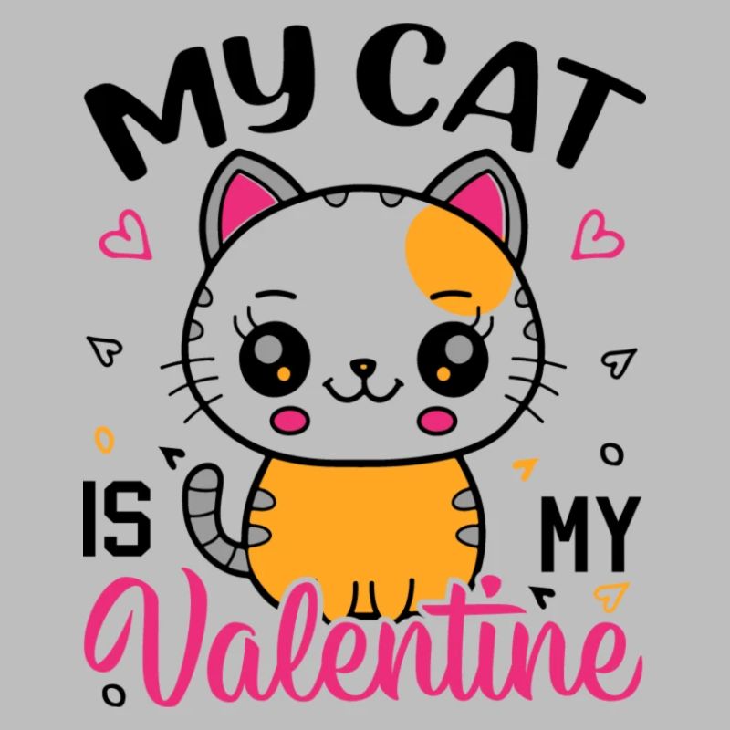 mon chat est mon Valentin