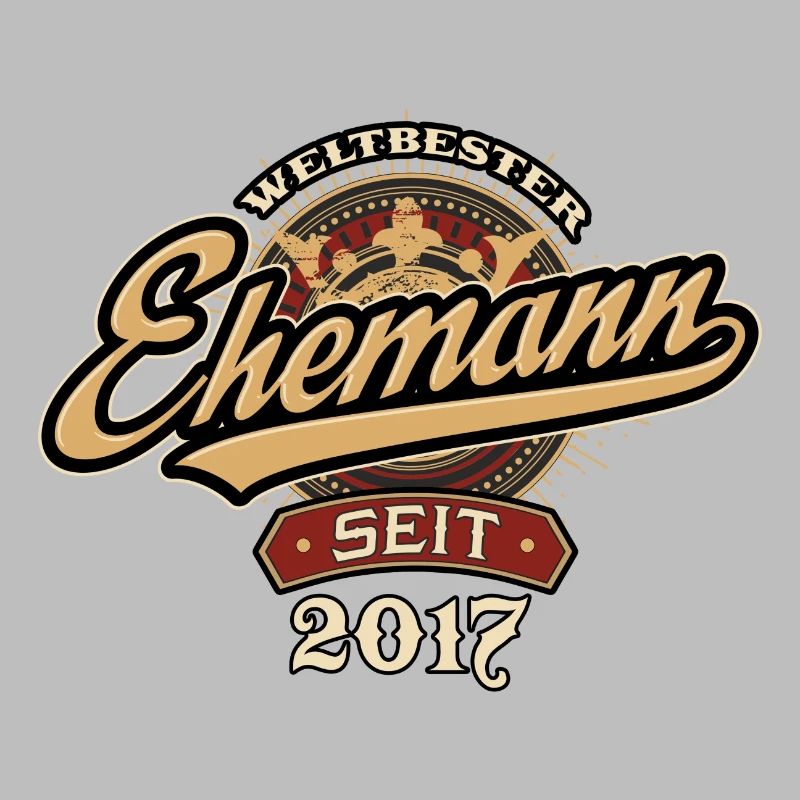 Weltbester Ehemann seit 2017 - Hochzeitstag