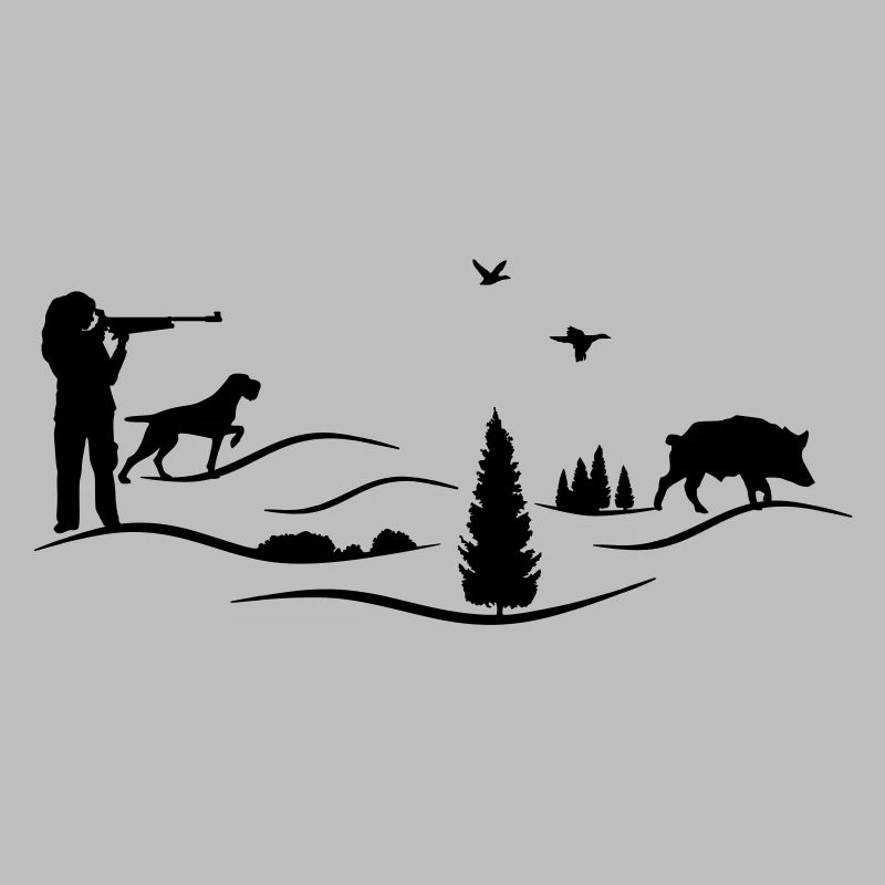 Huntress wirehaired pointer