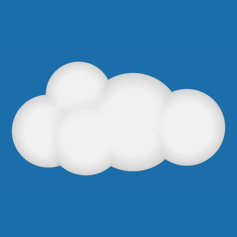 Cloud True Graphic Print