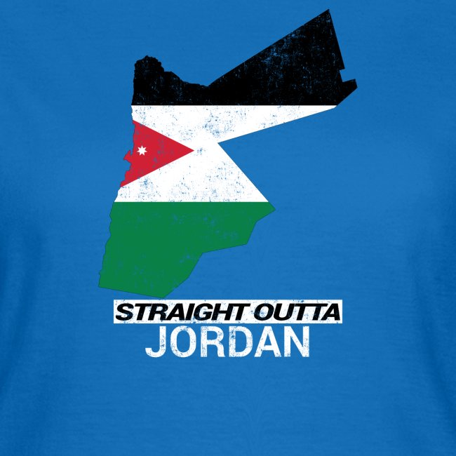 Straight Outta Jordan country map