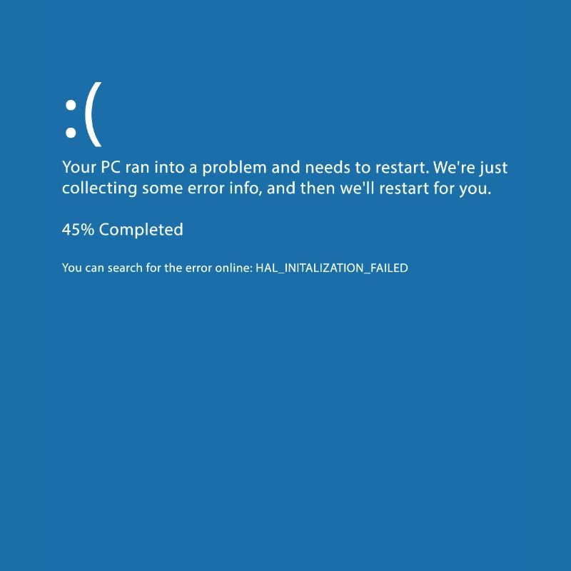 Programmation Error Bluescreen Gaming Cadeau