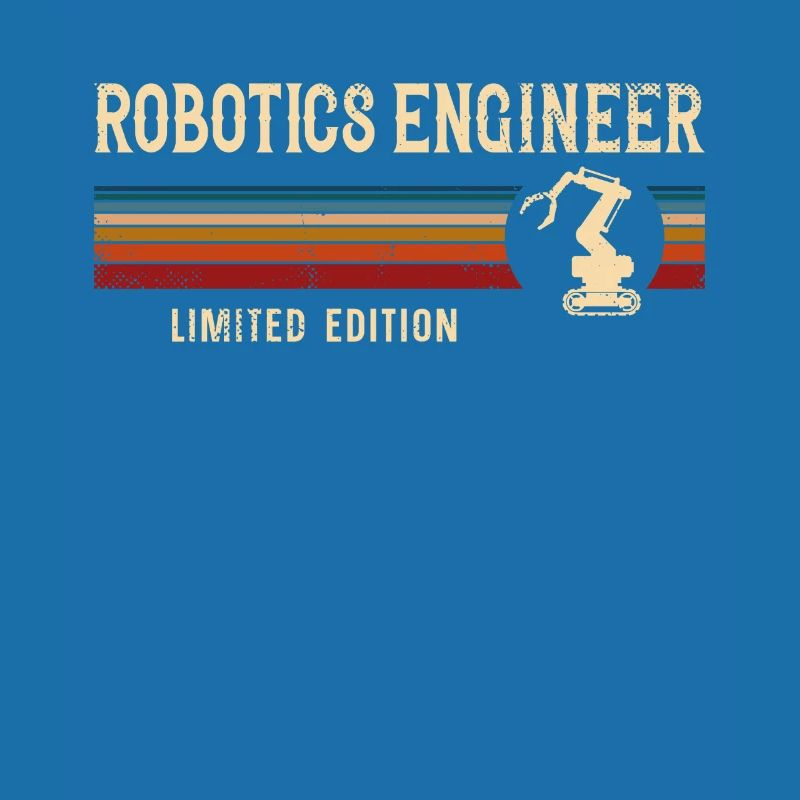 Robot Robotics Engineer Retro
