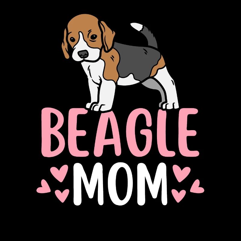 Beagle Mama Chien mignon Beagle kawaii