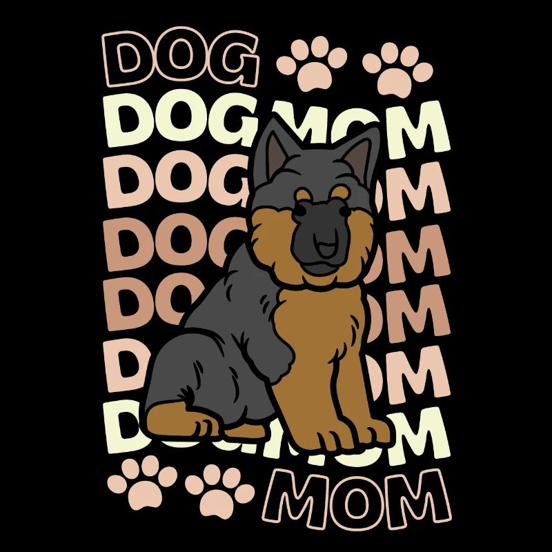 Süßer Deutscher Schäferhund Welpe Kawaii