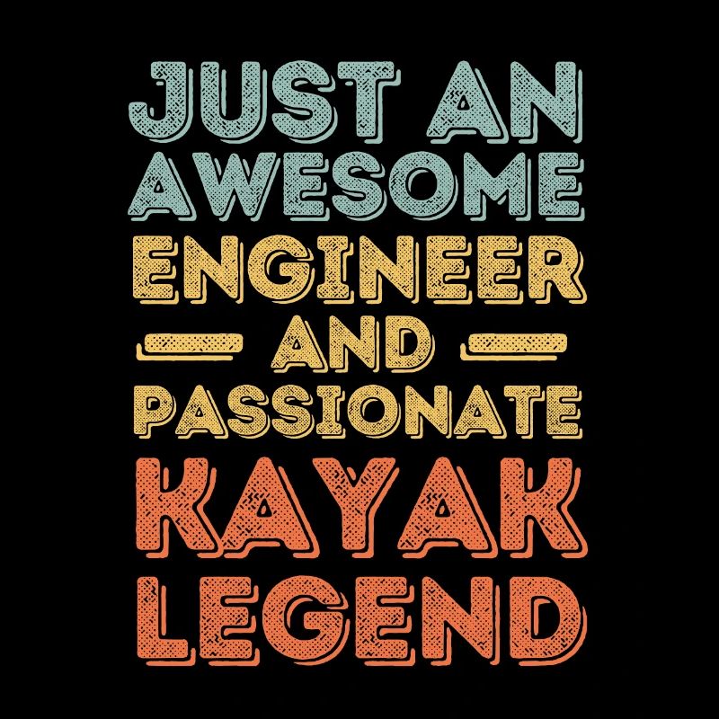 Engineer kayak retro