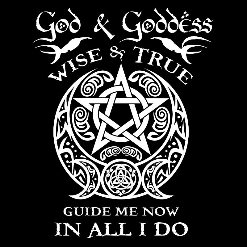 Dieu et déesse Wise & True Wicca Witch Paganism