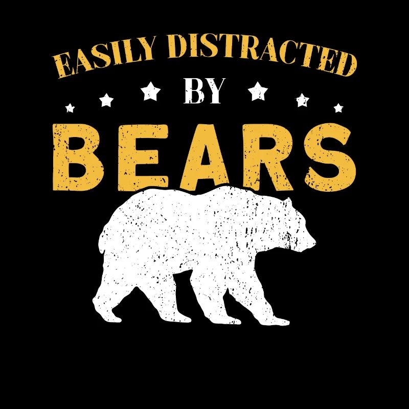 Facilement distrait par les ours