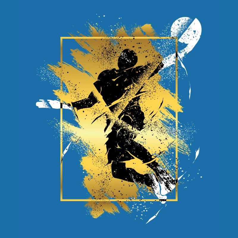 Basketteur Basketteur Dunking Gold Splash