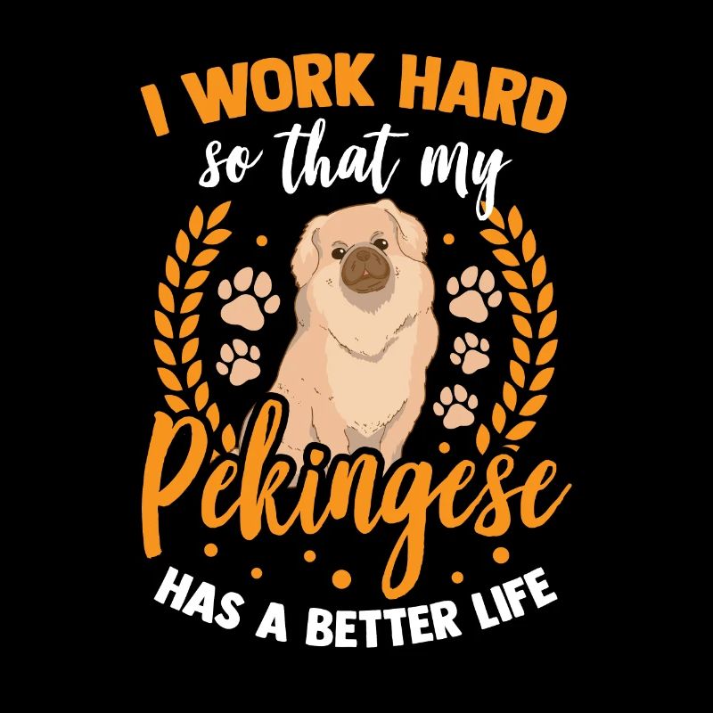 Travail pour mon chien du palais de Pékin