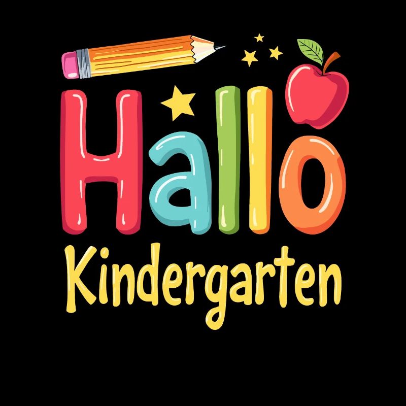 Hallo Kindergarten Kindergartenstart Einschulung