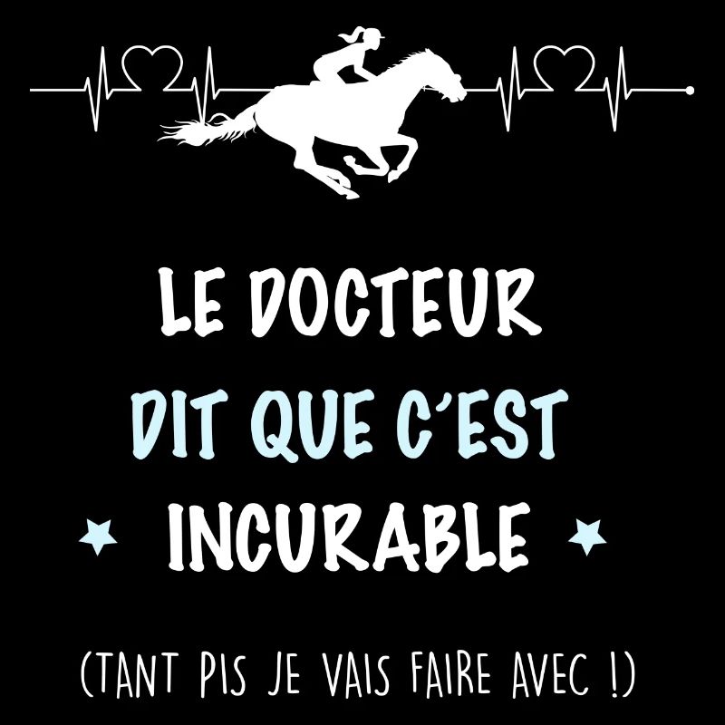Cheval et guérison humour
