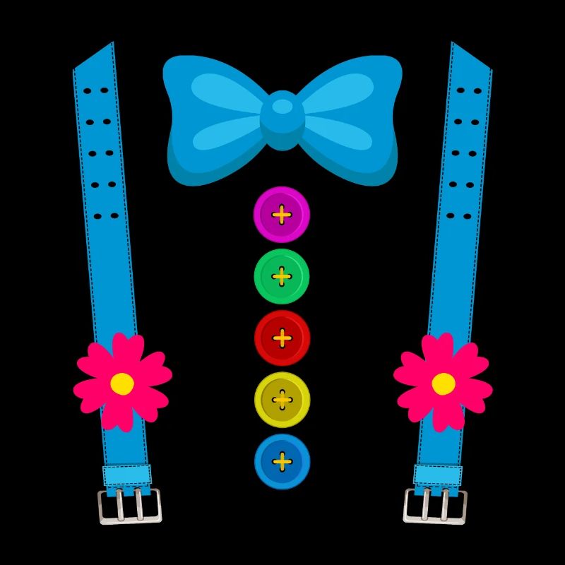 Clown Kostüm Karneval Geschenk Fasching