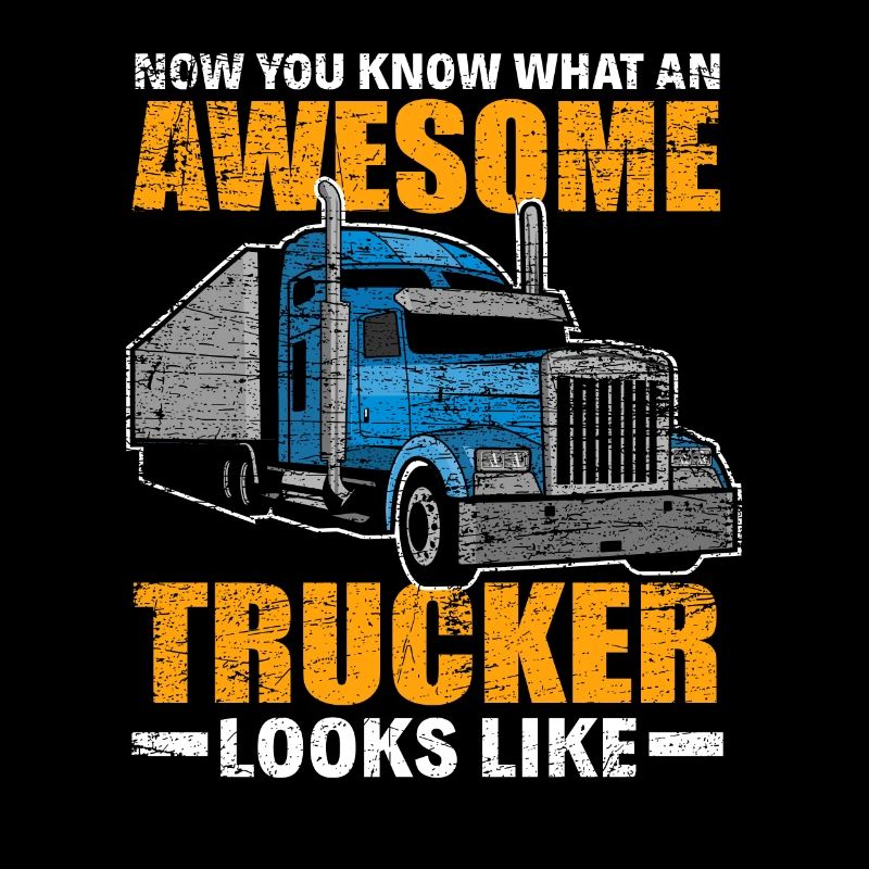 Trucker Lastkraftwagenfahrer