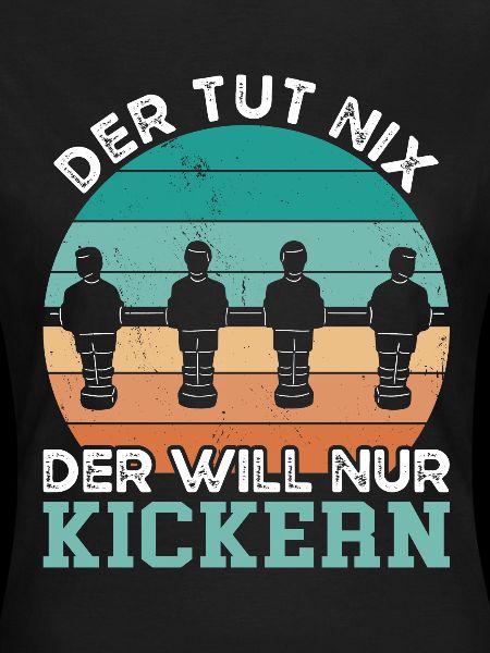 Der Will Nur Kickern