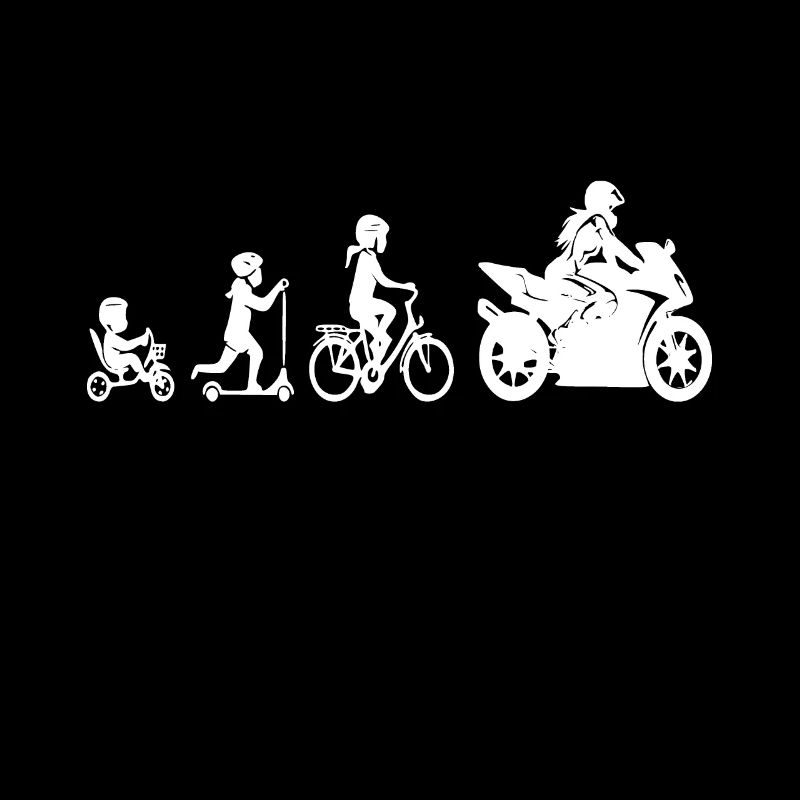 Biker Evolution Supersportler Motorcycle Rider