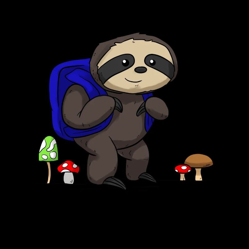 Sloth backpack fautier excursion hike