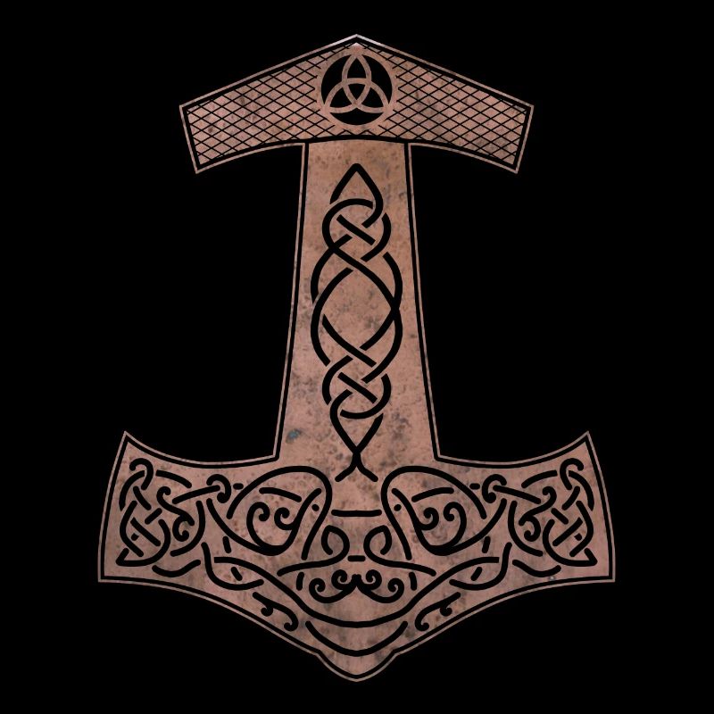 Hammer von Thor Mjölnir Kupfer Wikinger Geschenk
