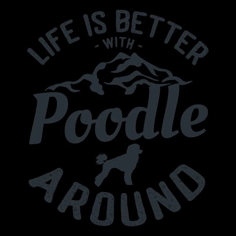 Poodle Design for a Poodle Lovers