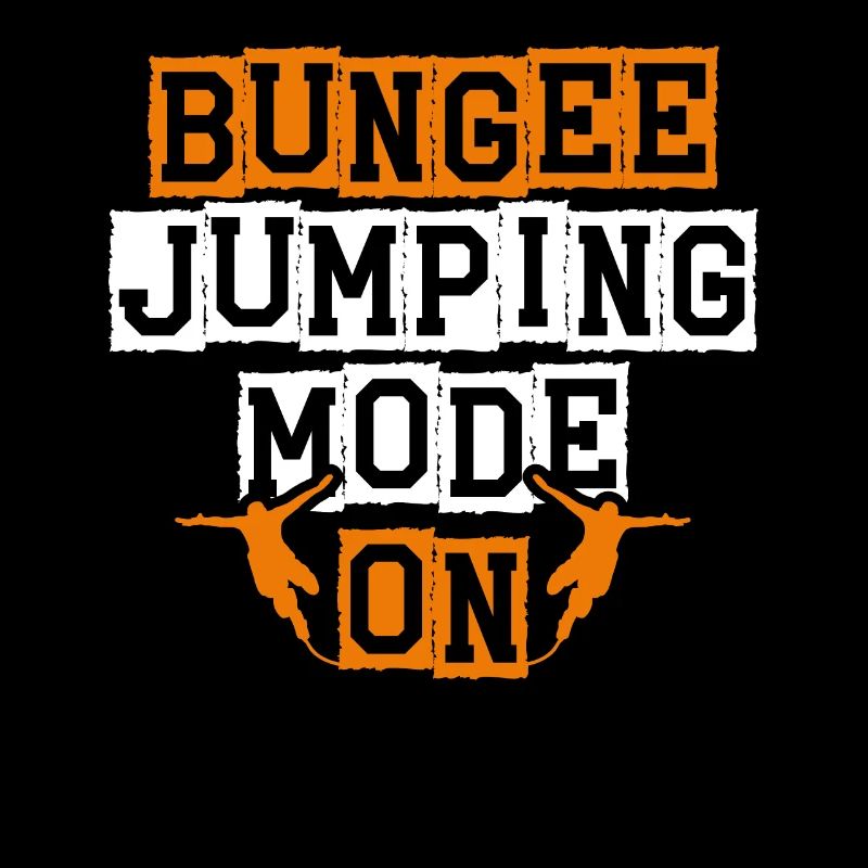 Bungee-jumping-modus Auf Bungee-jumper-adrenalin