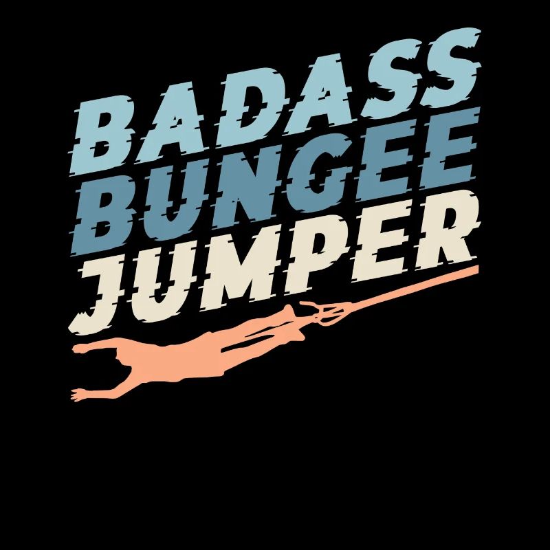 Badass Bungee Jumper Bungee Jumping Adrénaline