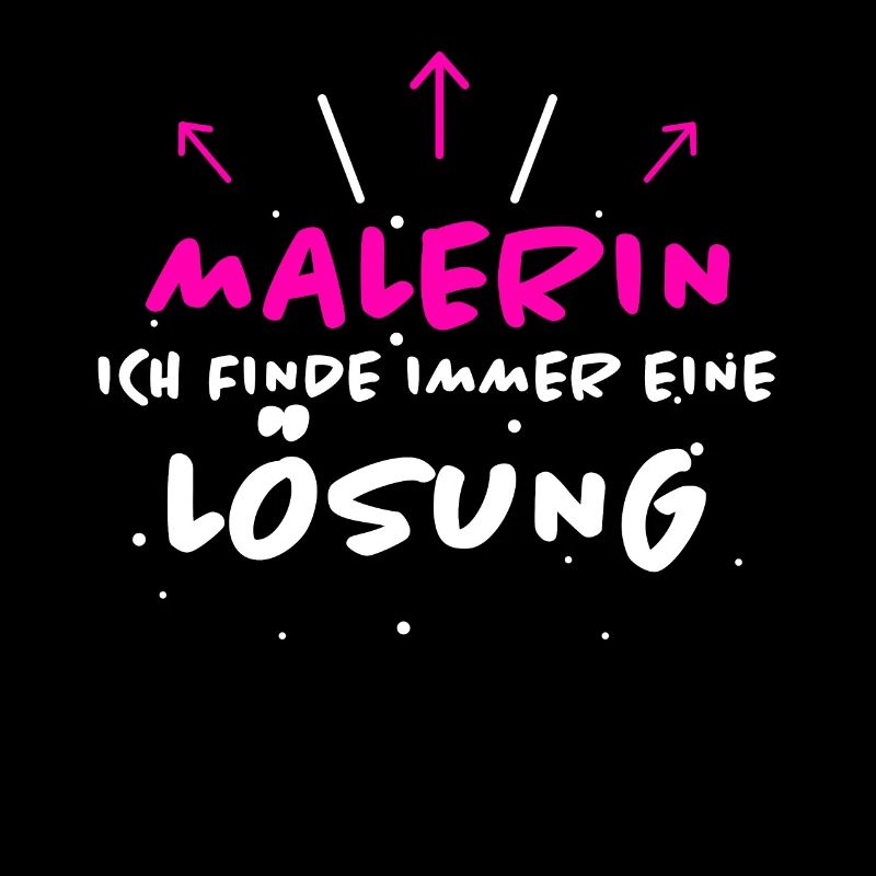 Malerin Spruch Malermeister Beruf Malerin Geschenk