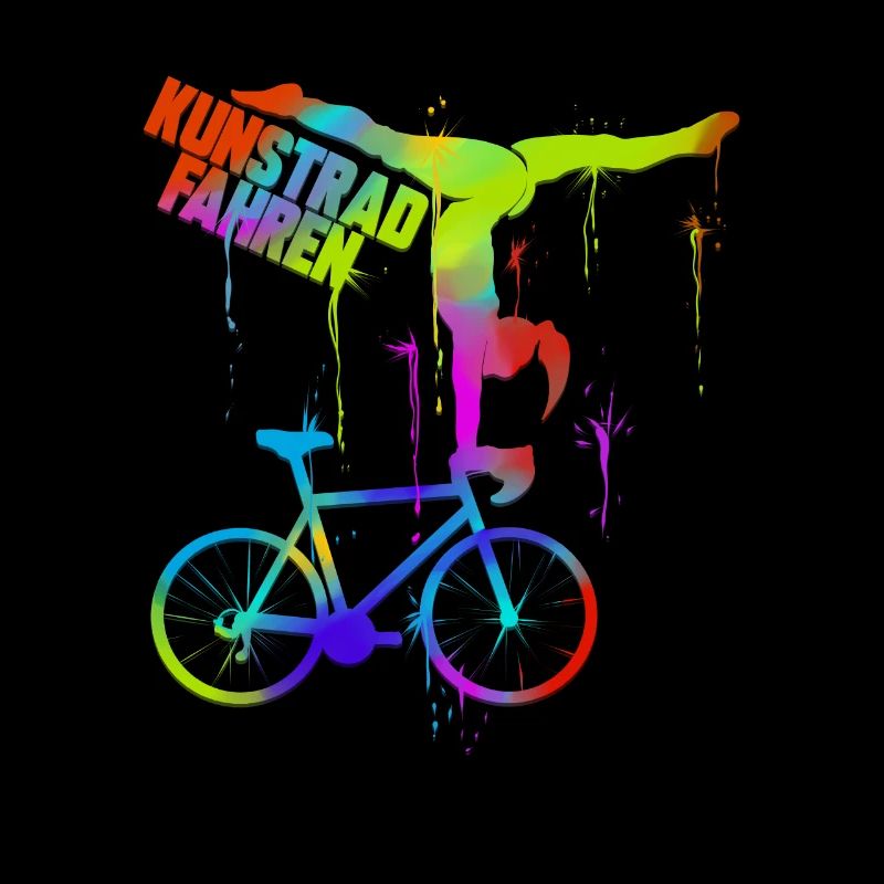 Kunstradfahrer und Radfahrer Geschenk