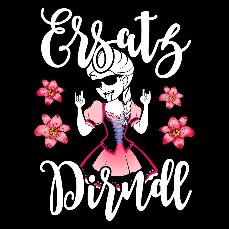 Ersatz Dirndl Trachtenshirt Damen