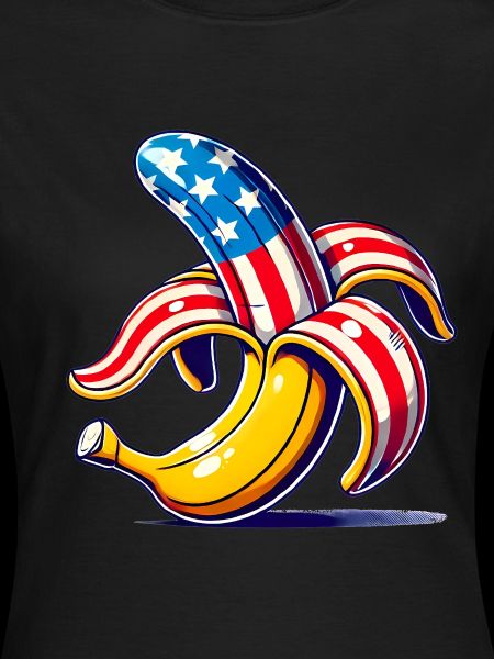 Patriotic Banana PopArt Design