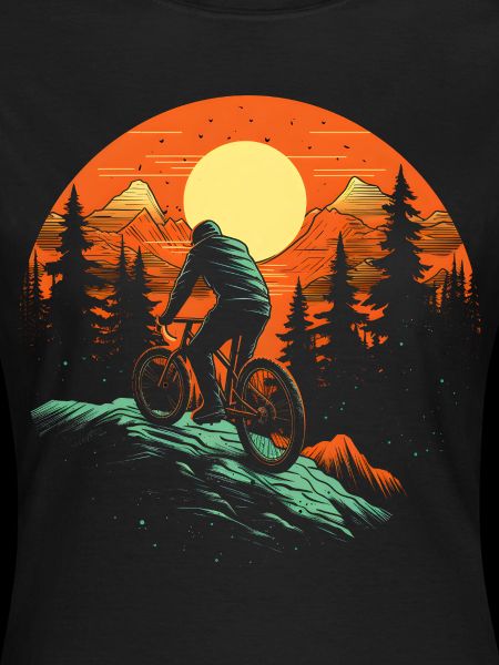 Mountainbiking Illustration